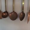 very practical ladle set of copper and brass