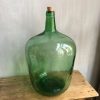 vintage gistfles groen glas