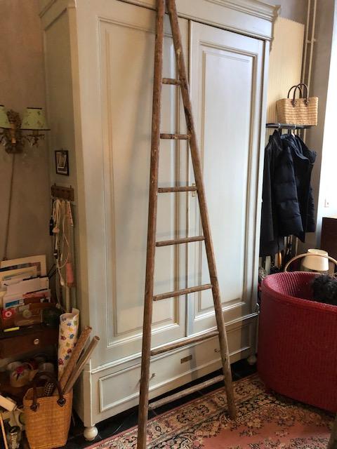 Oude Franse pluk ladder